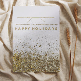 mRNA生物学のハッピーホリデー シーズンカード