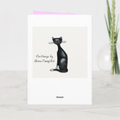 Mrowwは愛してるという意味 カード (裏面)