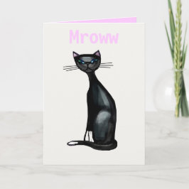 Mrowwは愛してるという意味 カード