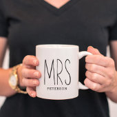 MRSカスタムカップル結婚マグ記念日 コーヒーマグカップ