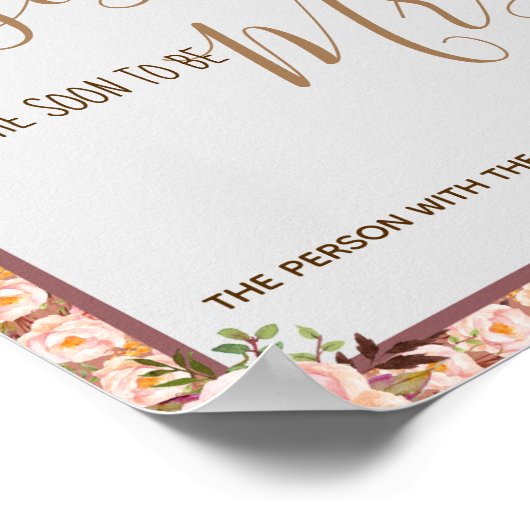 Mrs.ピンクのキスのゲームのサインの数 ポスター (角)