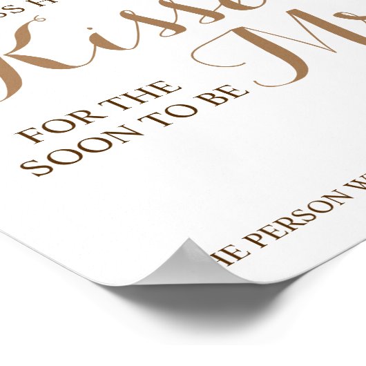 Mrs.ピンクのキスのゲームのサインの数 ポスター (角)