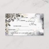 Mrs.ブラックキスの数シャワーゲーム プレイスカード (正面)