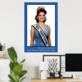 Mrs.ペンシルバニア銀河系2002 – 青 ポスター (ホームオフィス)