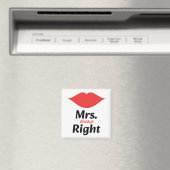 Mrs. Always Right 赤い唇 マッチング マグネット (インサイチュ (食洗機))