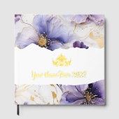 Mrs. America Like Crown Foil Scrapbook ゲストブック (正面)