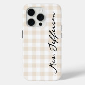 Mrs and Mr Matching iPhone Case Set for Newlyweds Case-Mate iPhoneケース (裏面)