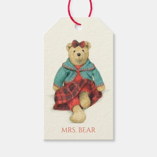 MRS. BEAR ギフトタグ (正面)