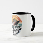 Mrs Booze Cruise 2026 Matching Couples  マグカップ (正面右)