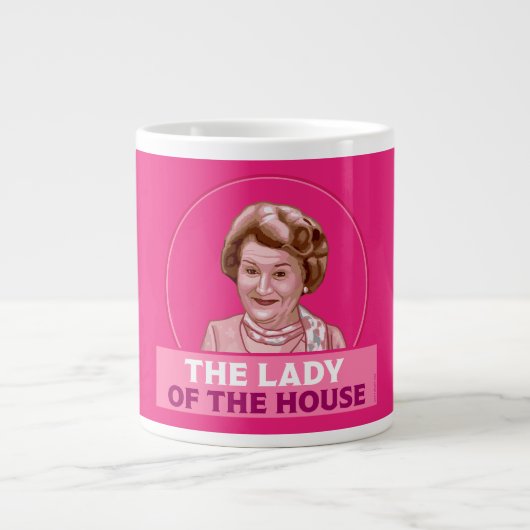 Mrs Bucket - Keeping Up Appearances ジャンボコーヒーマグカップ (正面)