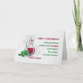 Mrs. Carnahan, Customizable Science先生 シーズンカード (正面)