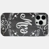 Mrs. Chalkboard iPhone5ケース Case-Mate iPhoneケース (裏面 (横))