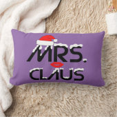 Mrs.Clausは枕をつなぎます ランバークッション (ブランケット)