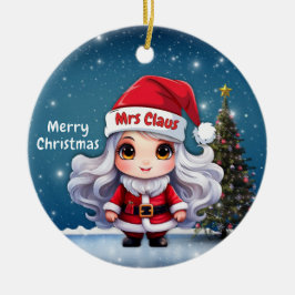 Mrs Claus 🤶 🎄 セラミックオーナメント