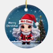 Mrs Claus 🤶 🎄 セラミックオーナメント (裏面)