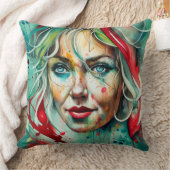 Mrs Clause装飾用クッション クッション (ブランケット)