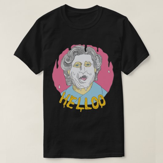 Mrs Doubtfire Hello, robbie williams, gifts for he Tシャツ (デザイン正面)