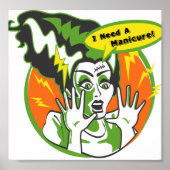 Mrs Frankenstein Needs a Manicure ポスター (正面)