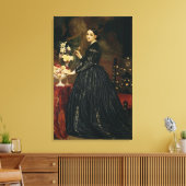 Mrs. James Guthrie, c.1864-5 (キャンバス油) キャンバスプリント (インサイチュ (リビング))