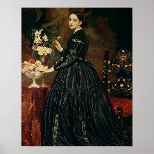 Mrs. James Guthrie, c.1864-5 (キャンバス油) ポスター (正面)