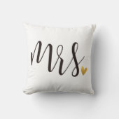 Mrs.|Mr.& Mrs.Weddingのギフト クッション (正面)
