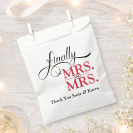 Mrs&Mrs ウェディング フェイバーバッグ