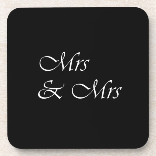 Mrs & Mrs コースター (正面)