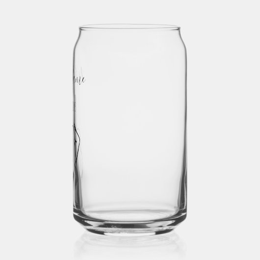 Mrs Newly Wed Personalised Engagement Ring Finger  ガラス缶 (左)