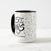 Mrs Right 楽しい25周年記念銀婚式 マグカップ (正面左)