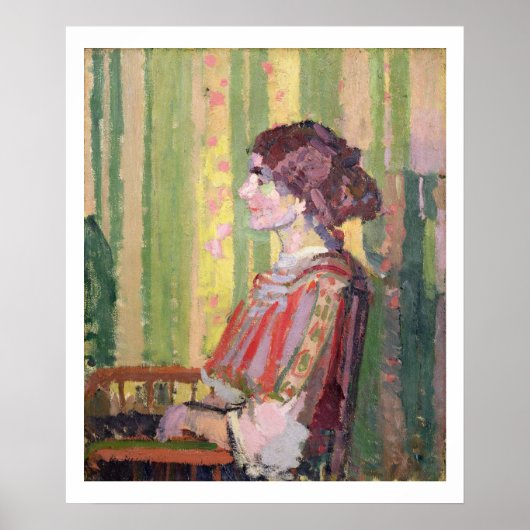 Mrs. Robert Bevan, c.1913 (キャンバス油) ポスター (正面)