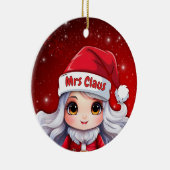 Mrs Santa Claus 🤶🎄 セラミックオーナメント (右)