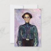 Mrs. Schwarz (by Edvard Munch) カード (正面)