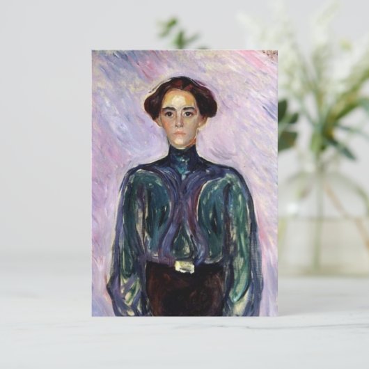 Mrs. Schwarz (by Edvard Munch) カード (スタンド正面)