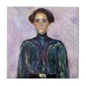 Mrs. Schwarz (by Edvard Munch) タイル (正面)