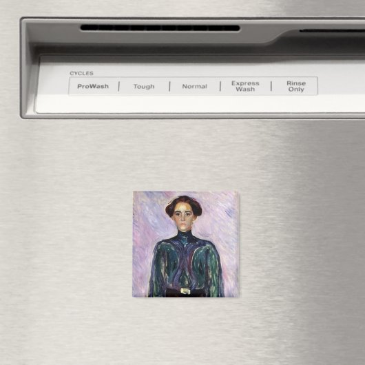 Mrs. Schwarz (by Edvard Munch) マグネット (インサイチュ (食洗機))