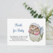 Mrs. Tiggy Winkle Books For Baby 出欠カード (スタンド正面)