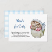 Mrs. Tiggy Winkle Books For Baby 出欠カード (正面/裏面)