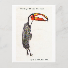 Mrs. Tocan Kids Art Postages ポストカード