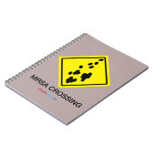 MRSAの交差の印 ノートブック (左側)