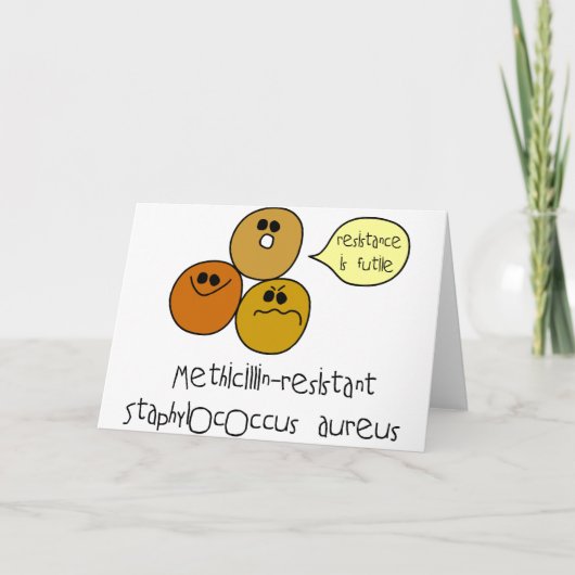 MRSA カード (正面)