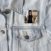 MrsObamaPortrait 缶バッジ (インサイチュ)