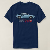 MRTwoBlue Tシャツ (デザイン正面)