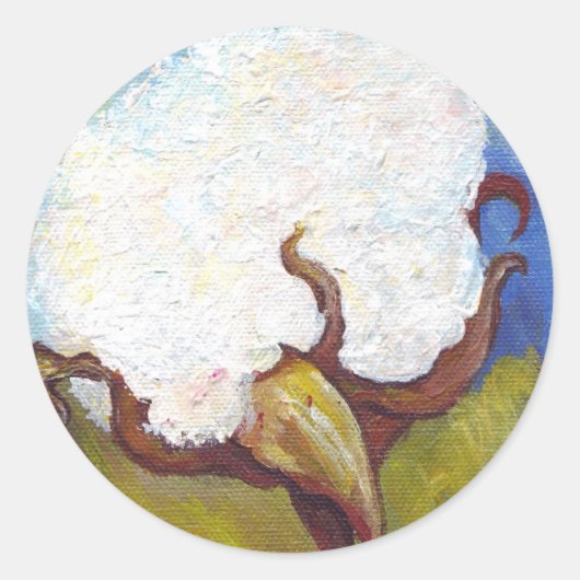 MSからのコットンボール ラウンドシール (正面)