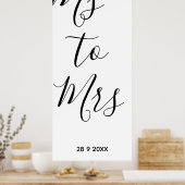 MsからMrsへ ブライダルシャワー ポスター (キッチン)