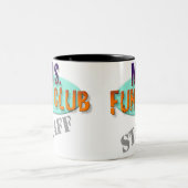 MSのおもしろいクラブスタッフのマグ ツートーンマグカップ (中央)