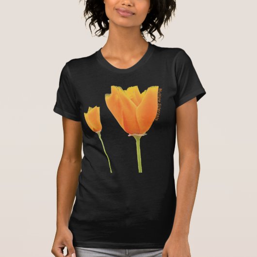 MSのための花 Tシャツ (正面)