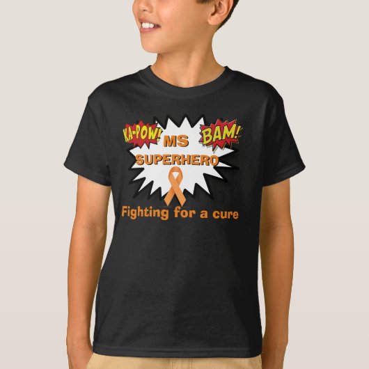 MSのスーパーヒーロー Tシャツ (正面)