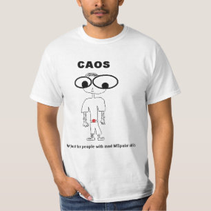 MSのペンキ Tシャツ
