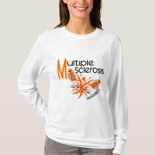 MSの多発性硬化の蝶3.1 Tシャツ