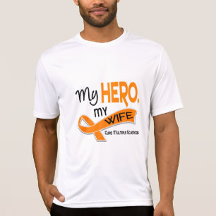 MSの多発性硬化私の英雄私の妻42 Tシャツ